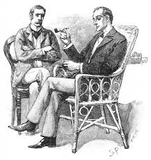Strand Illustration of Holmes and Watson